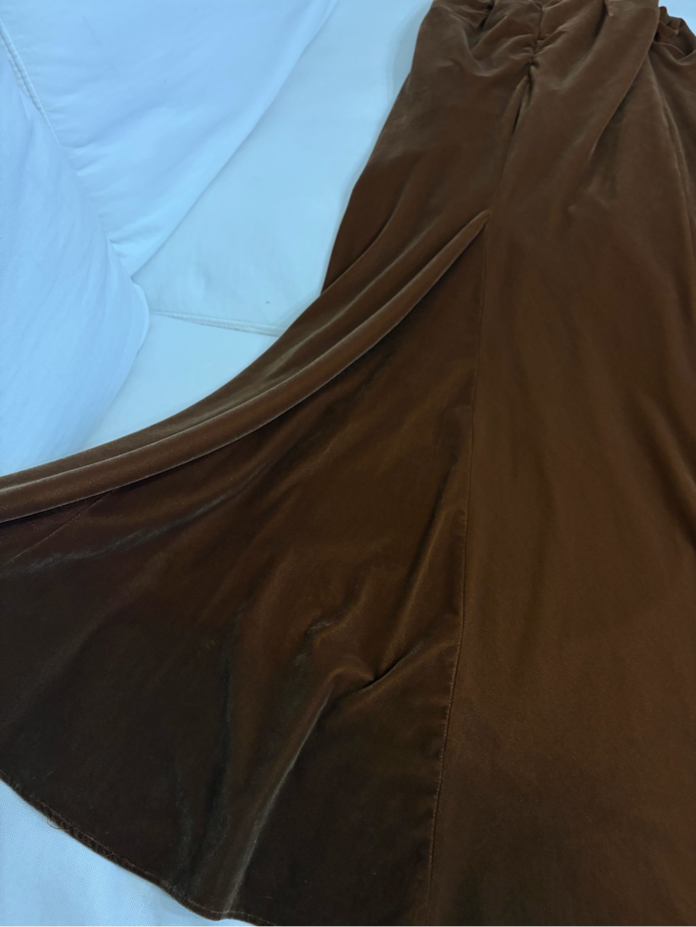 House of CB Strapless Brown PERSEPHONE
Coffee Velvet Strapless Corset Maxi Dress - Picture 7 of 9